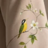 hand painted abaya art floral bird design luxury abaya