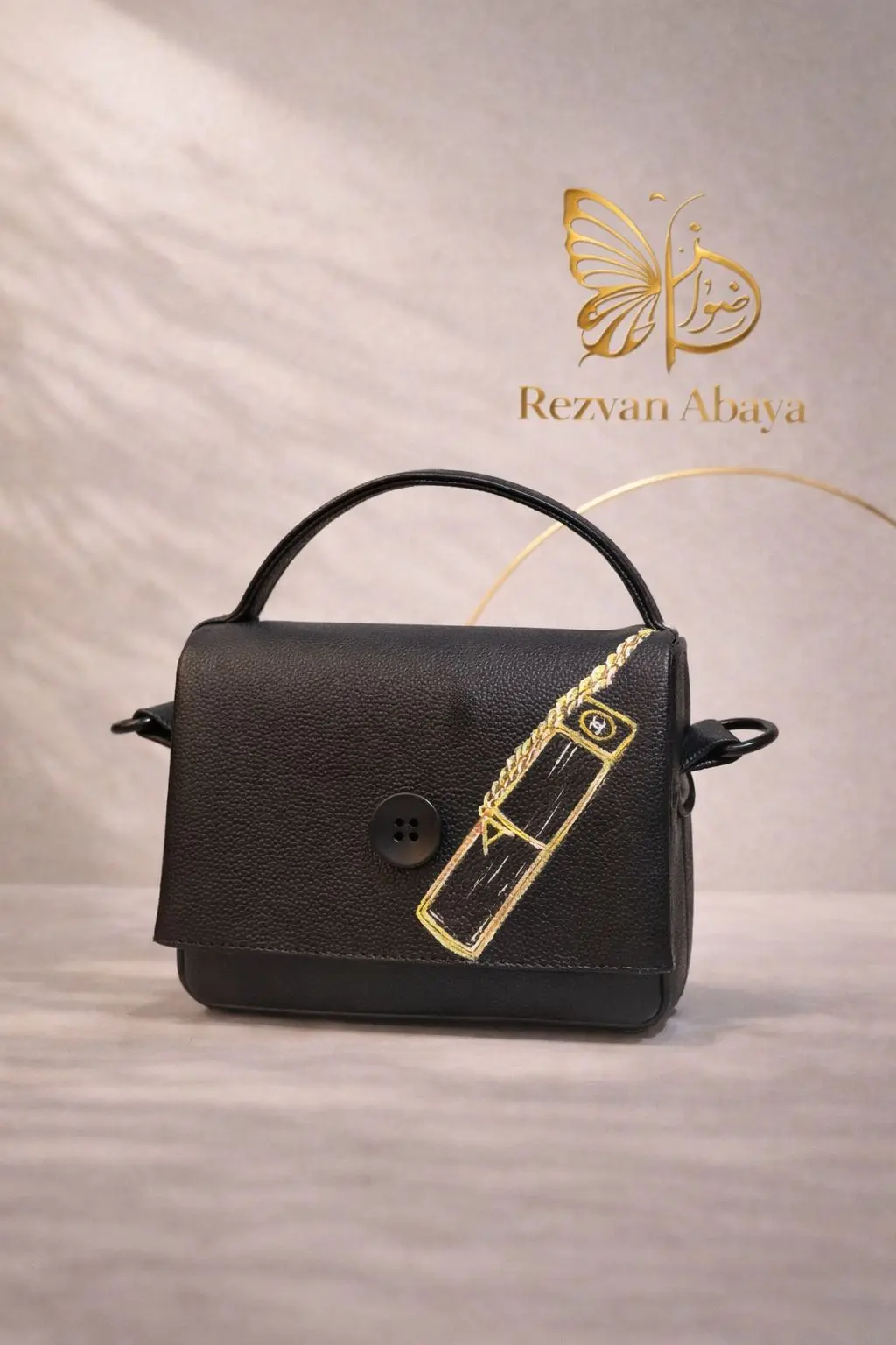 Luxury designer mini bag with elegant handcrafted leather design