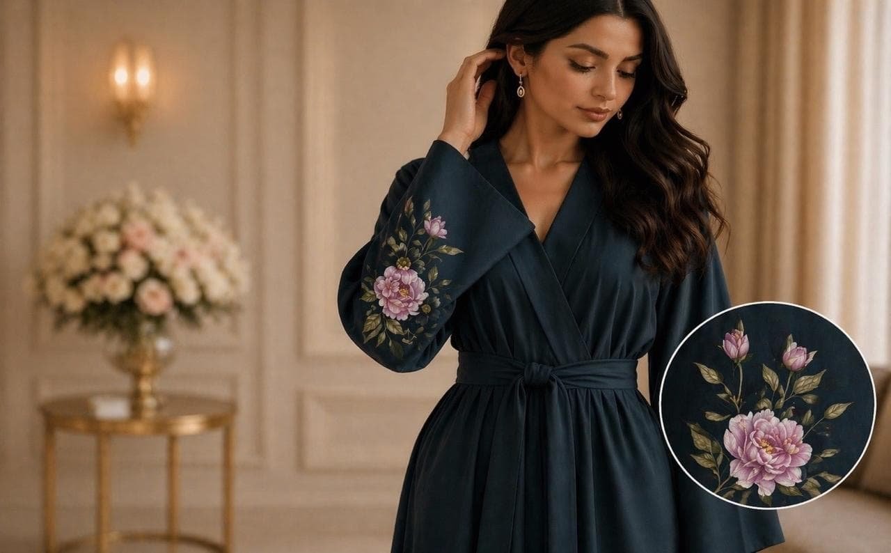 عباية فاخرة بتصميم كوتور راقٍ من ريزفان كوتور