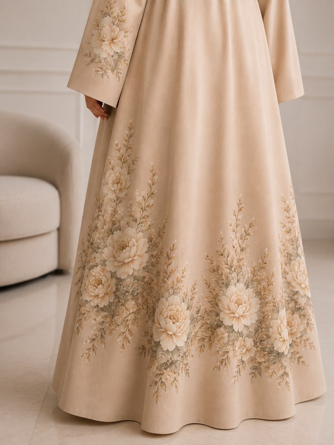 Pearl Essence Abaya - Image 2