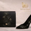 Luxury couture heels set with elegant handcrafted design