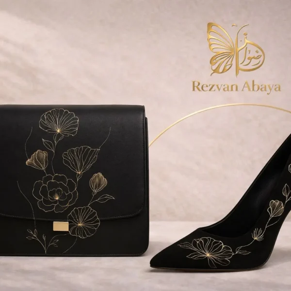 Luxury couture heels set with elegant handcrafted design