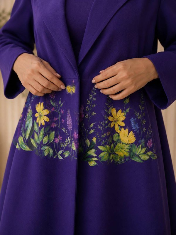 Violet Meadow Abaya - Image 2