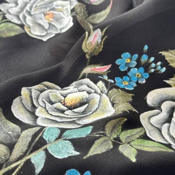 Whispering Roses Cape Abaya
