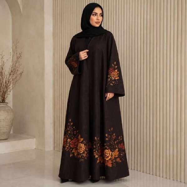 Autumn Rose Abaya