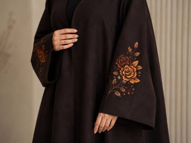 Autumn Rose Abaya - Image 2