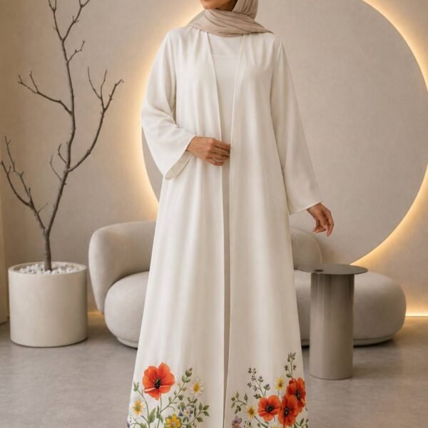 Wildflower Whisper Abaya