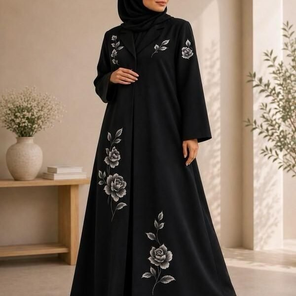 Moonlight Bloom Abaya