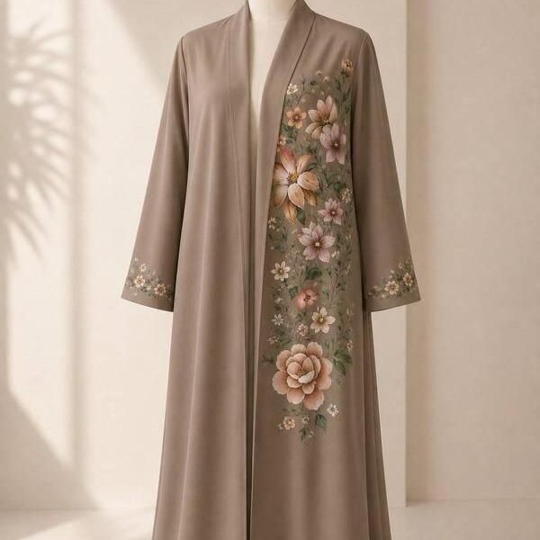 Whispering Bloom Abaya